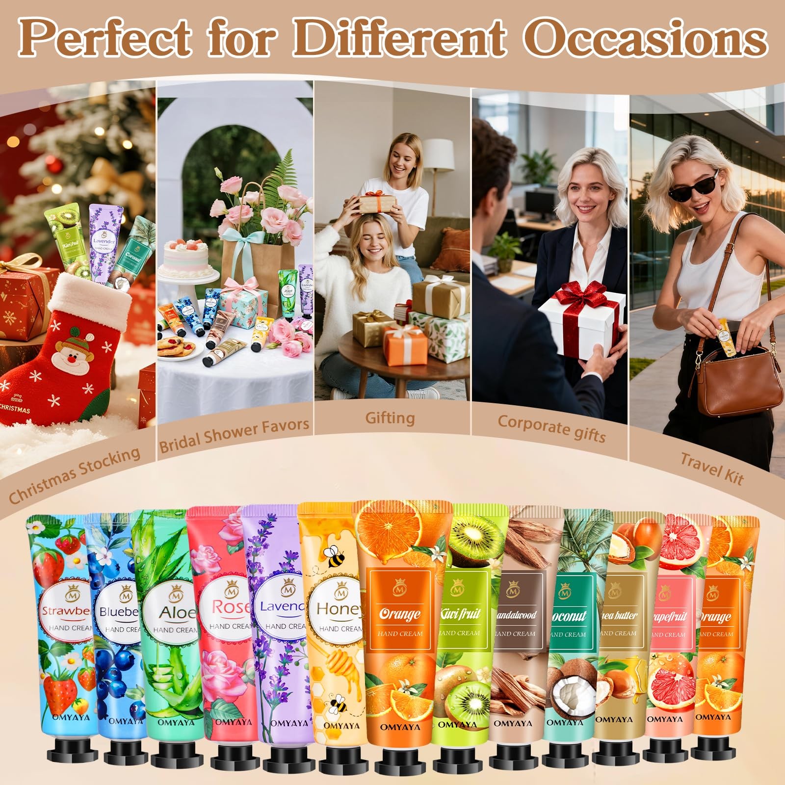 96 Pack Mini Hand Lotion Bulk, Travel 0.21 Fl Oz (Pack of 96)