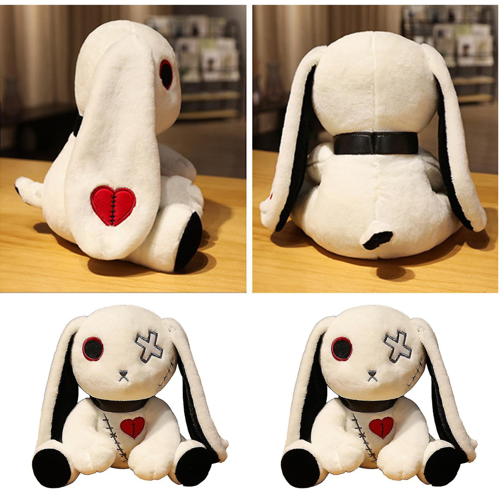 Rabbit Cross Eye Stuffed Plush Toy Travel Friendly Bachelorette Party Gift Ideas
