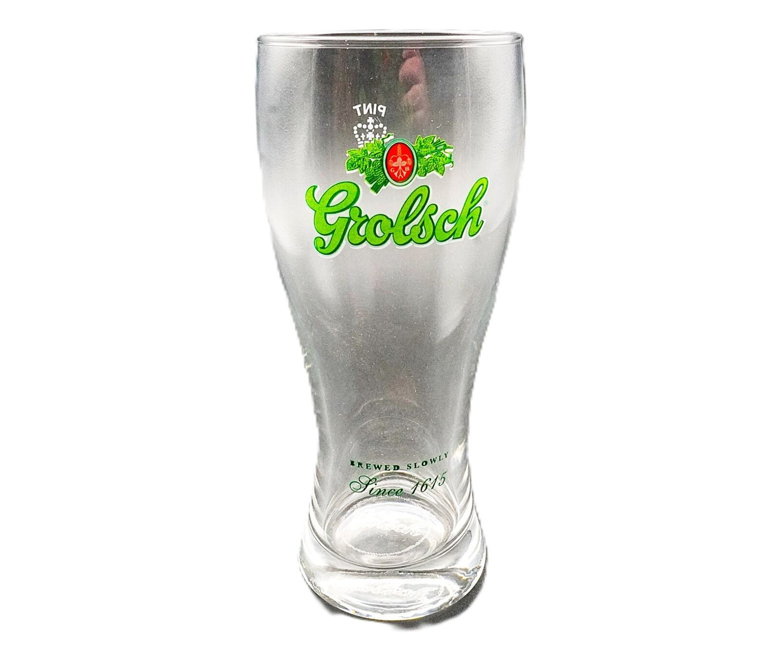 Personalised Grolsch Pint Glass Great Gift for Him or Her Your Message Engrave