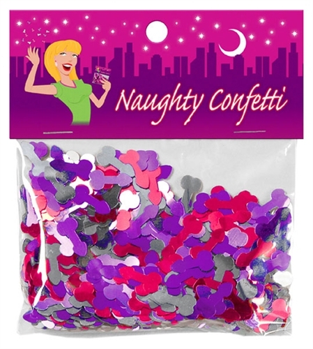 NAUGHTY CONFETTI Bachelorette Party Favor – Wedding Decoration Bride Gag Gift