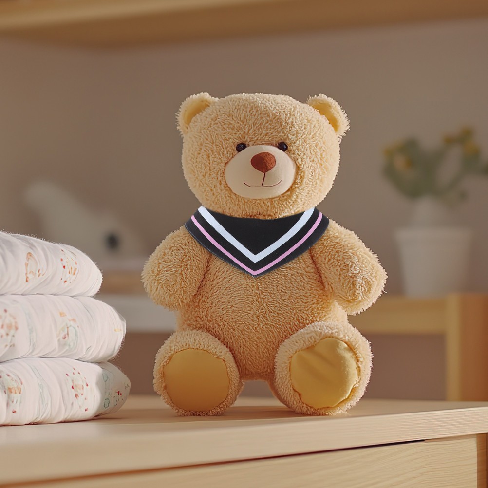 2 Sets Graduation Toy Bear Doll Outfit Graduation Gown Set Assorted Color Plush