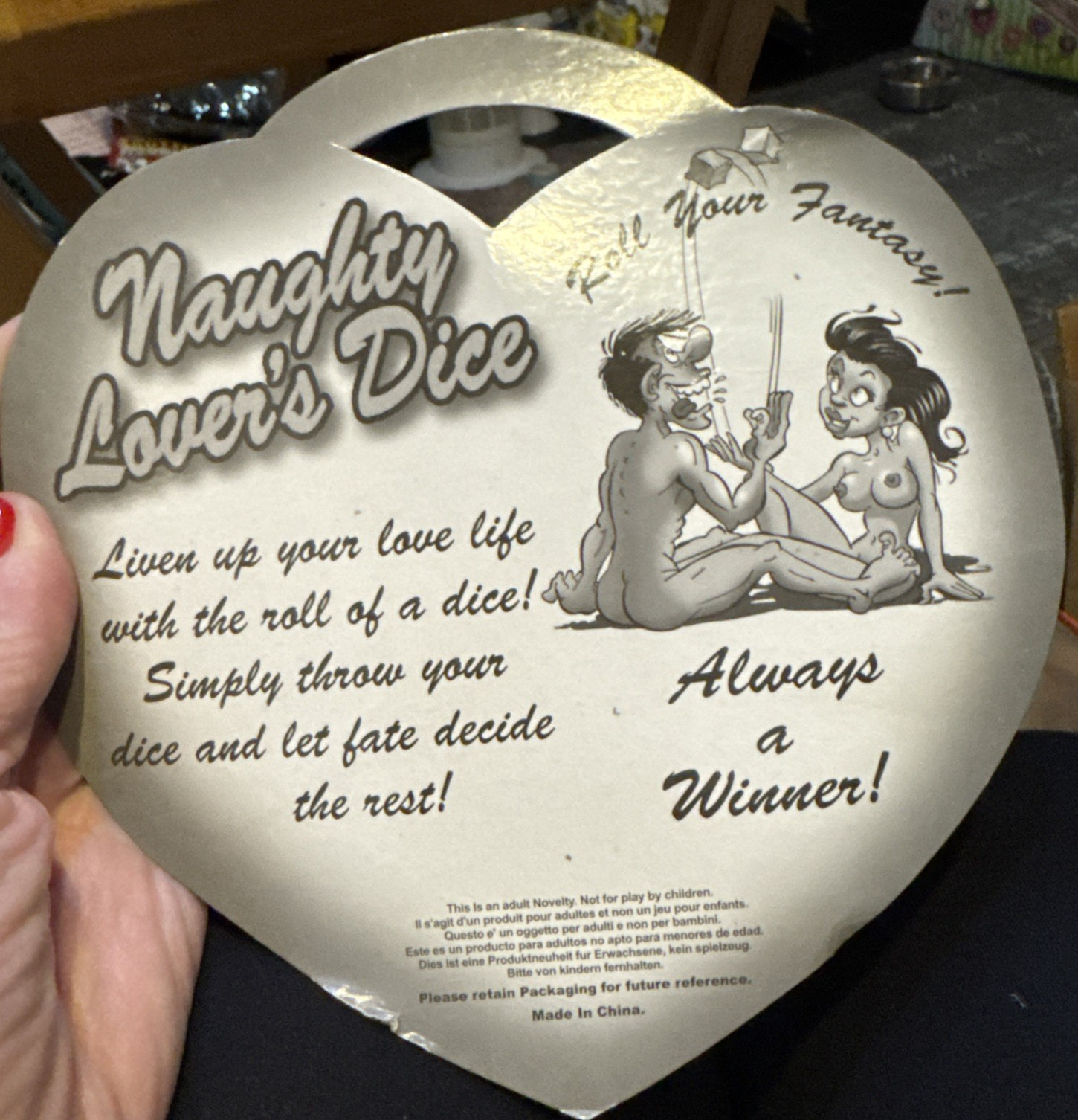 Sexy Dice Games Lovers Naughty Dice Foreplay Hen Party Gift Novelty