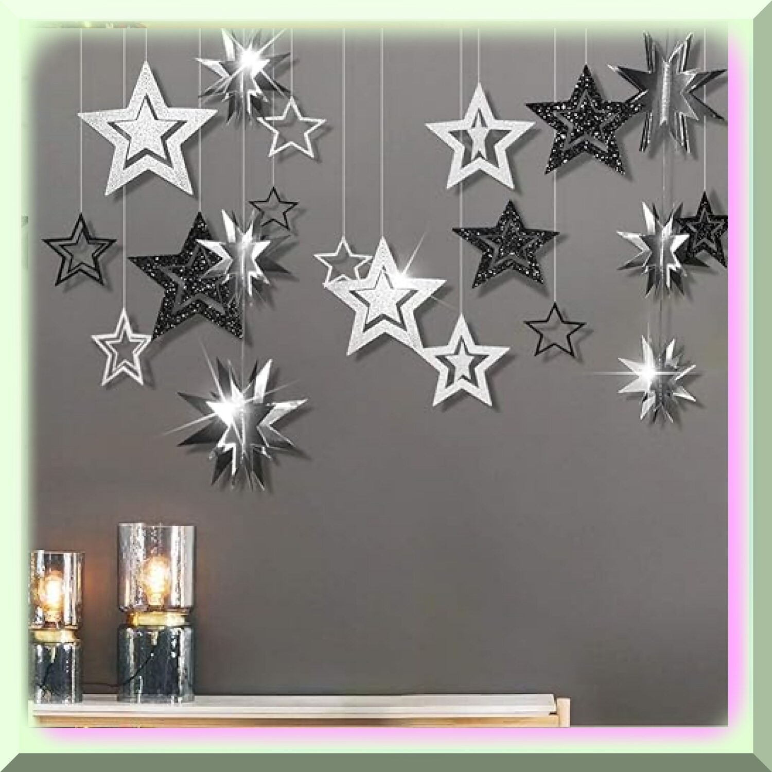 Night Sky Celebration Kit with Silver Stars