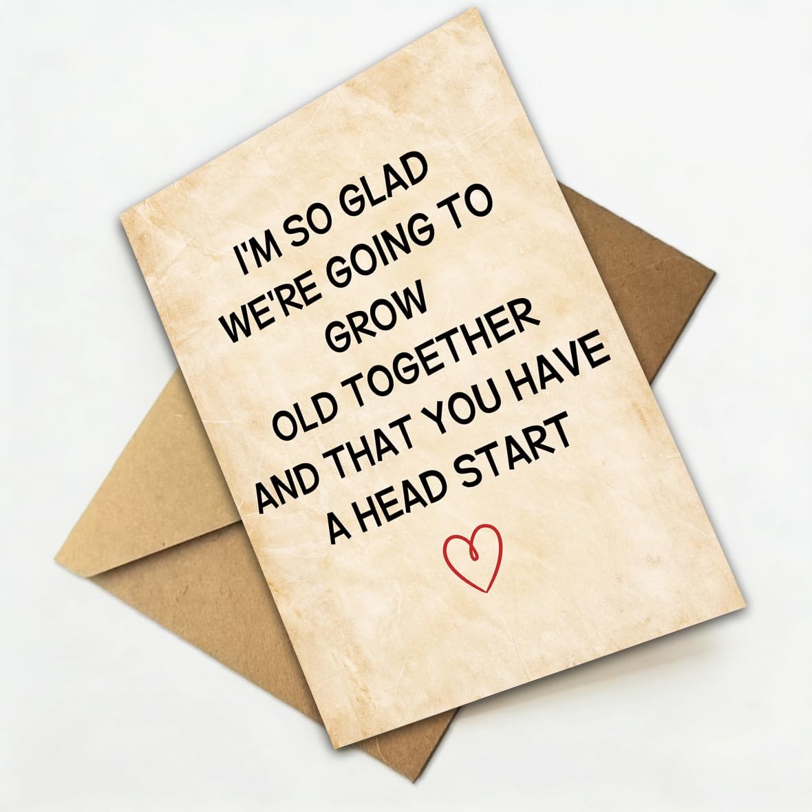 ATTLVV Funny Fathers Day Card for Husband, 5 x 7 inches, WX-432