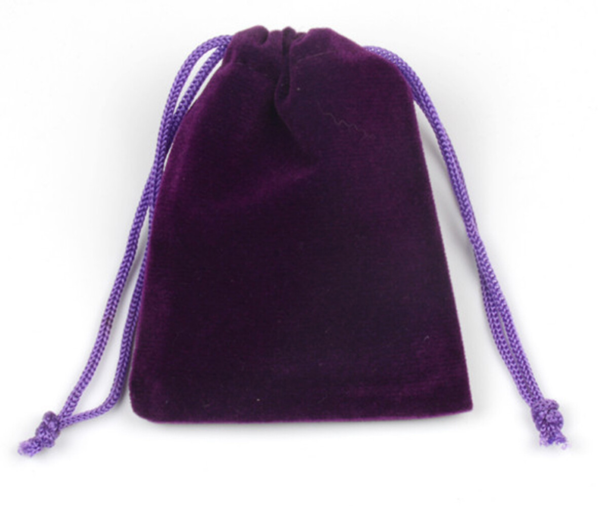 3″X4″ VELVET BAG 10PK STRING PULL jewelry gift holiday wedding pouch party favor