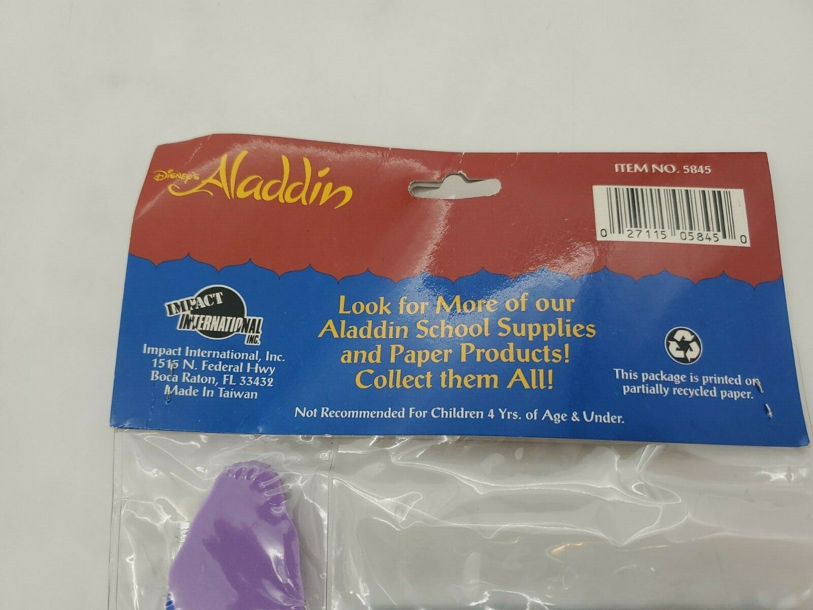 Vintage Disney’s Aladdin Genie School supplies Gift Set NEW. #5845