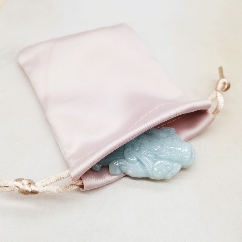 Jade Pendant Jadeite Travel Souvenir Gift Unisex Luck Amulet Handmade Carving