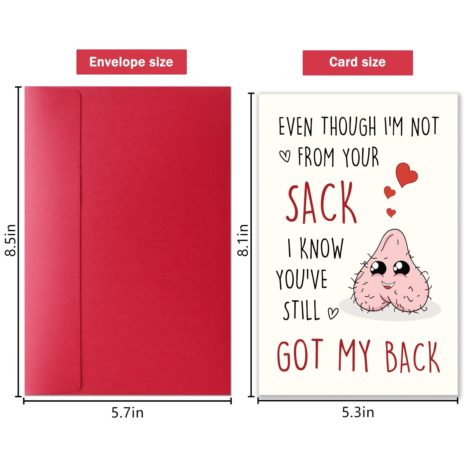 YIWANSIN Funny Stepdad Father’s Day Card for Step Father, Humorous Bonus Dad