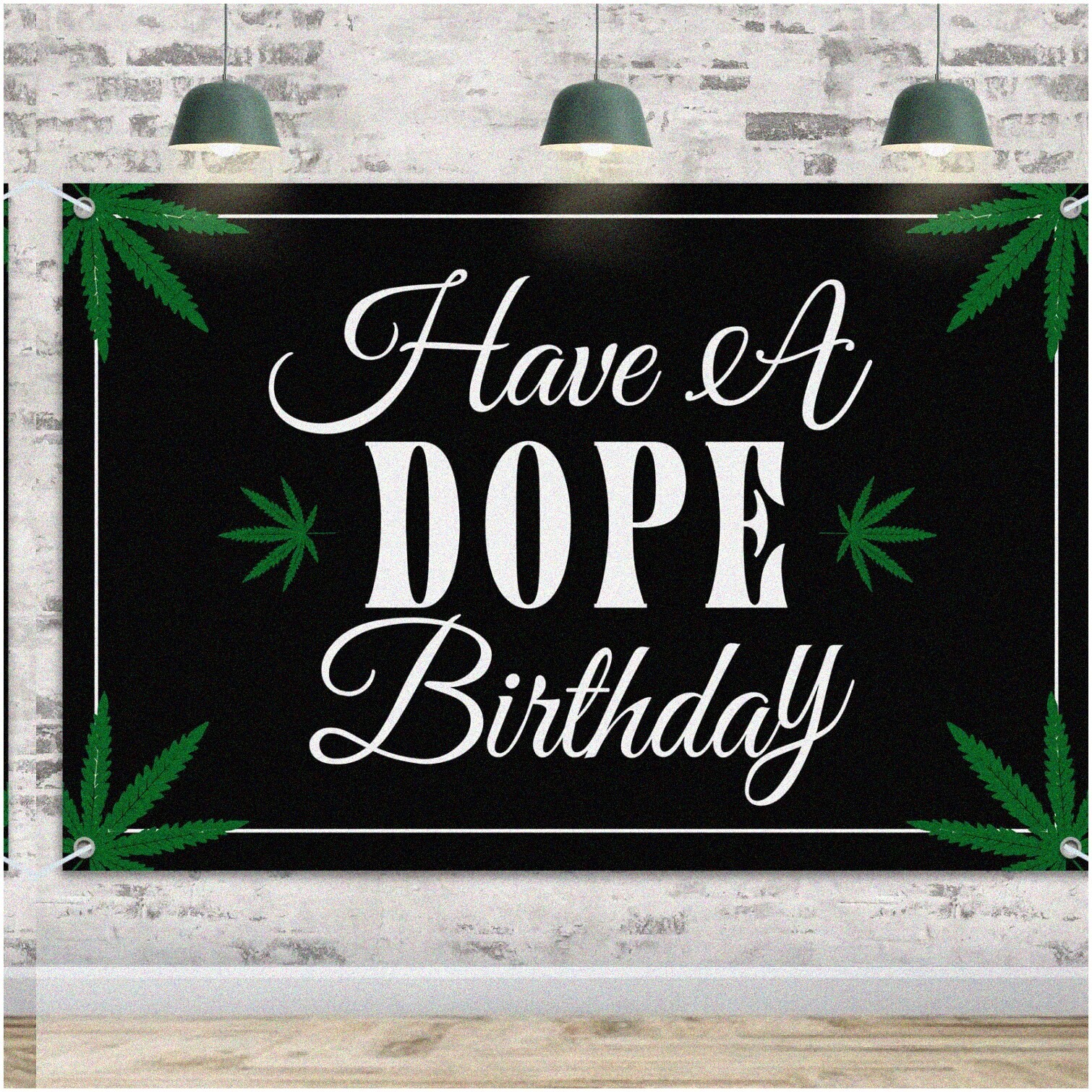 Black 6x4ft Polyester Backdrop for Parties