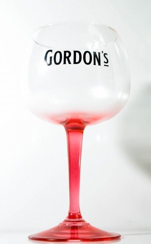 Personalised Gordons Pink Gin Glass a Gift for Him or Her Your Engraved Message