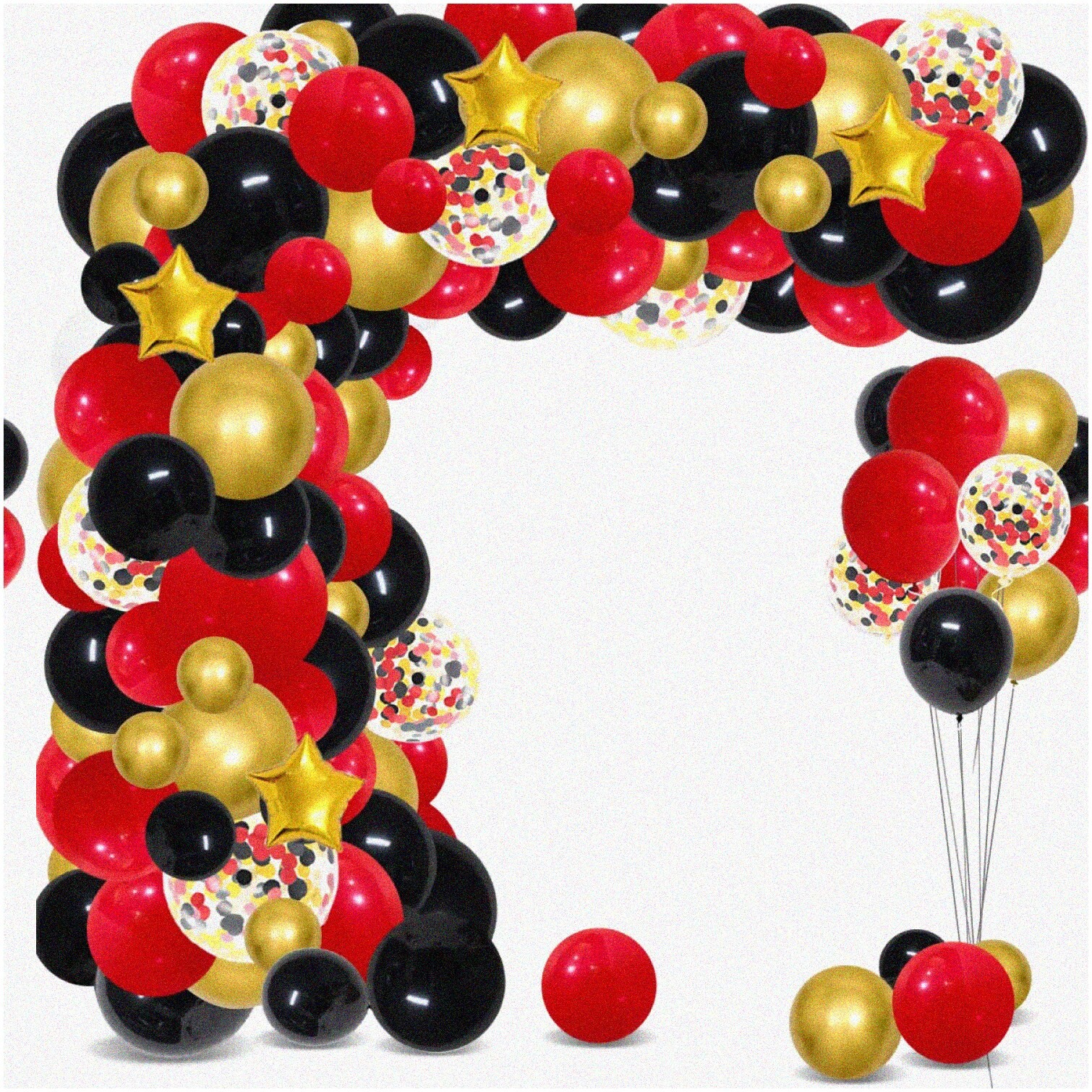 Gilded Celebration Balloon Garland Kit 116 Pcs