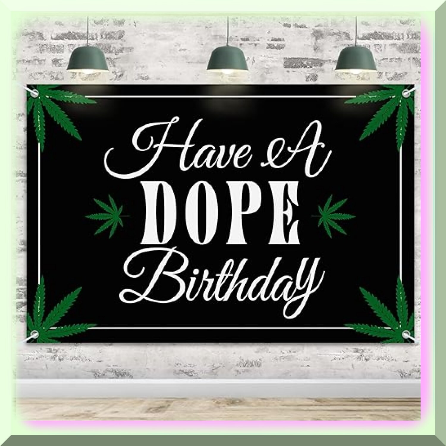 Black 6x4ft Polyester Backdrop for Parties