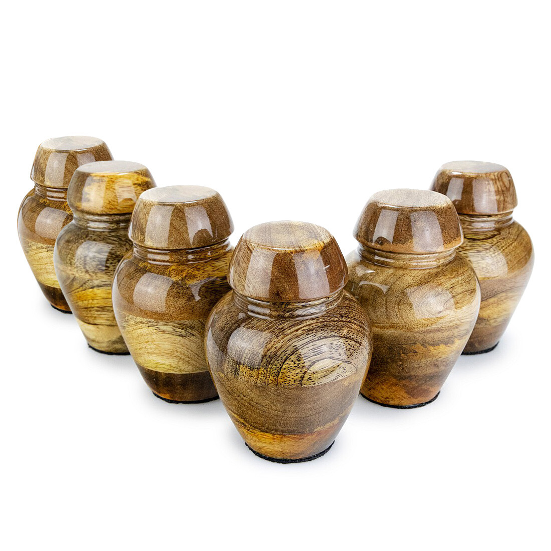 Set of 4 Keepsake Urns, Set of 2,3,4,5 or 6 Keepsakes, Cremation Keepsake Urns