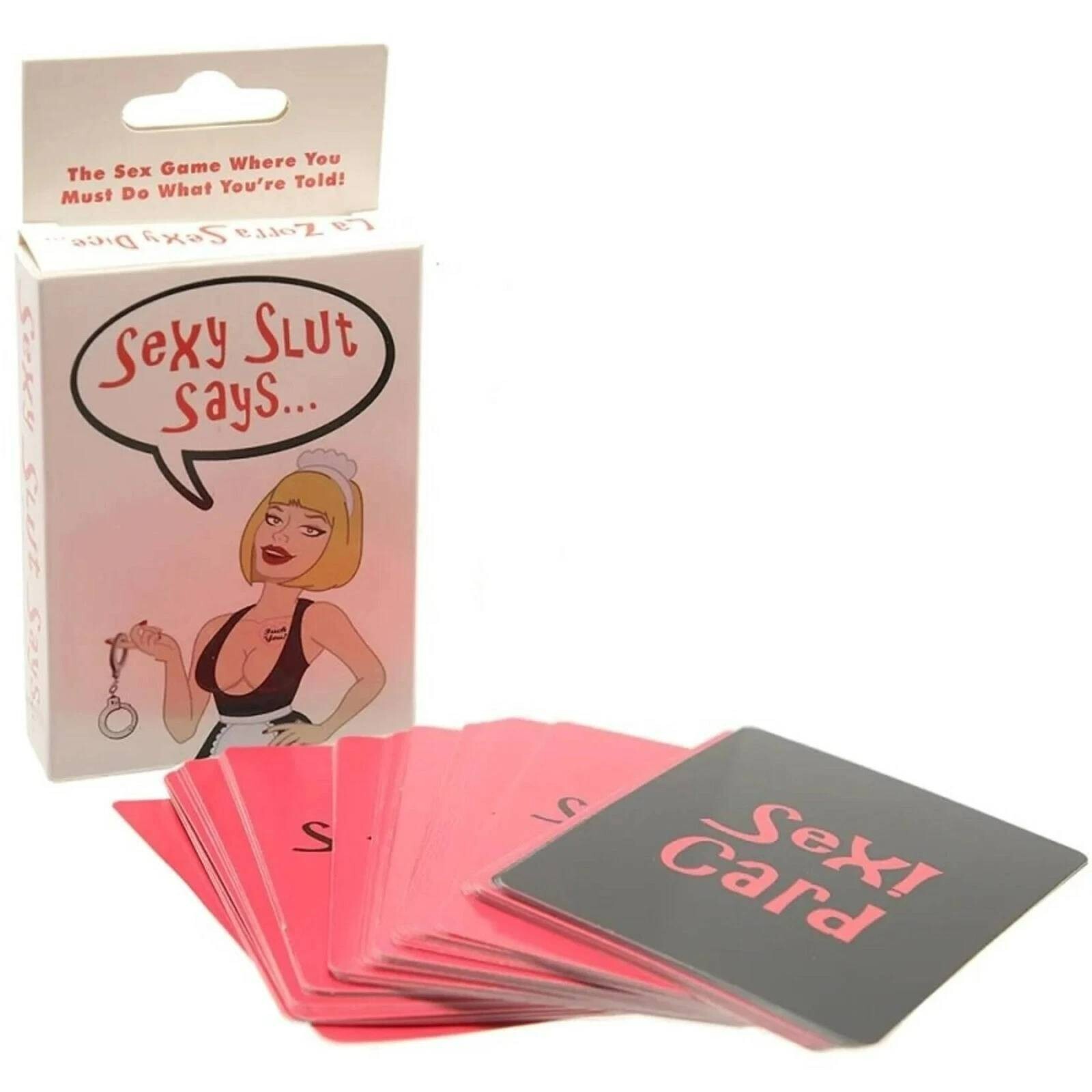 Kheper Games Sexy Slut Says! Adult Card Game