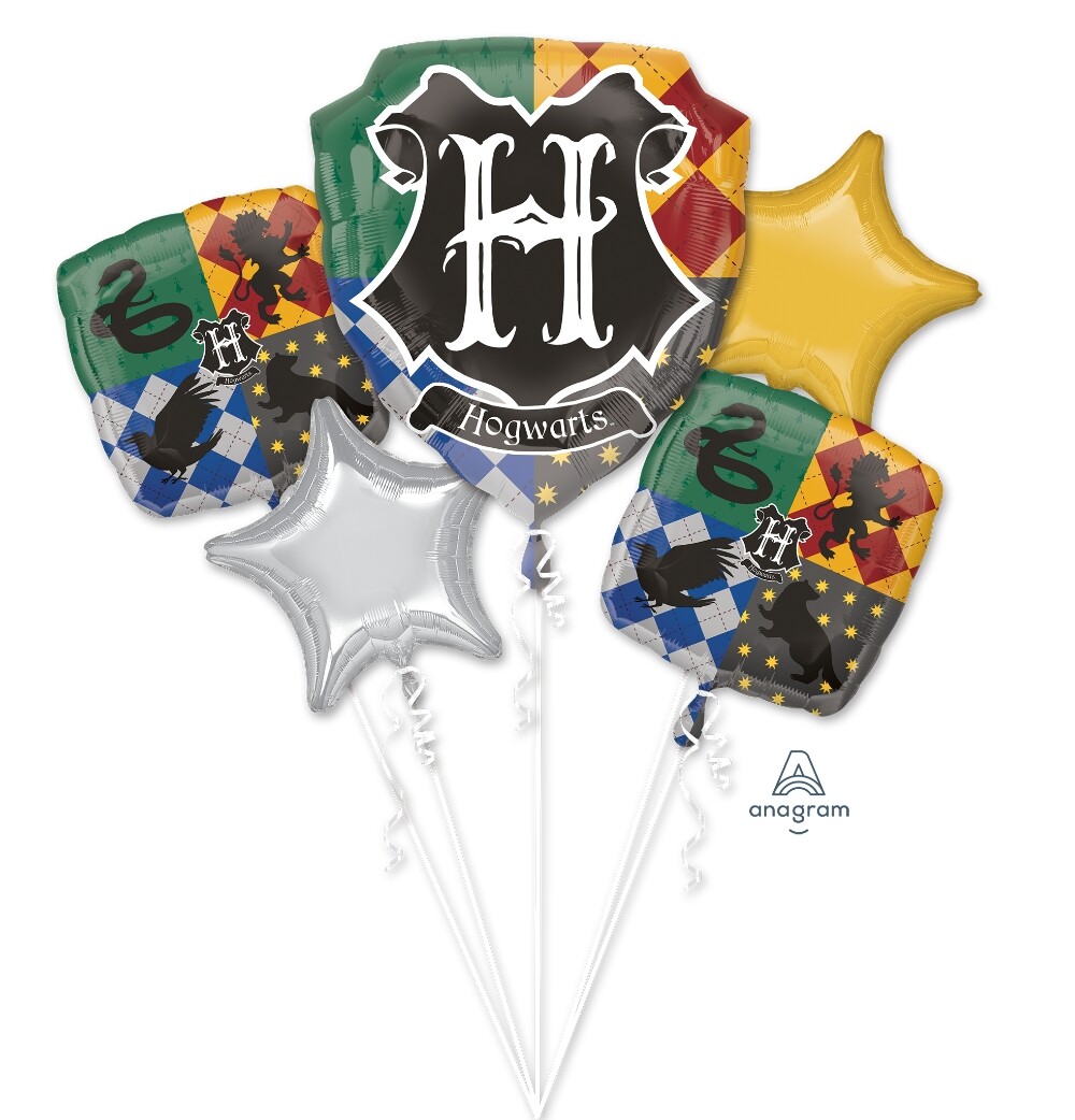 Harry Potter Balloon Bouquet 5 Pieces – Brand New!