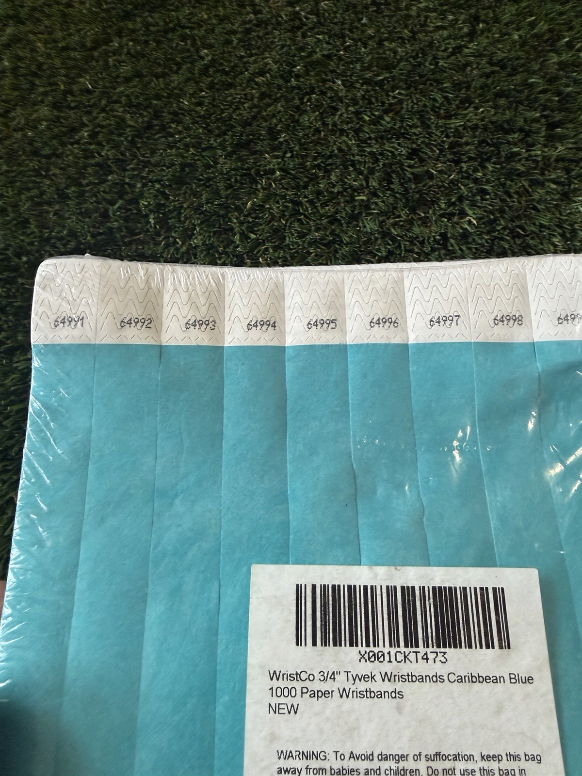 TYVEK WRISTBANDS FOR EVENTS 1000 3/4″ PAPER WRISTBANDS