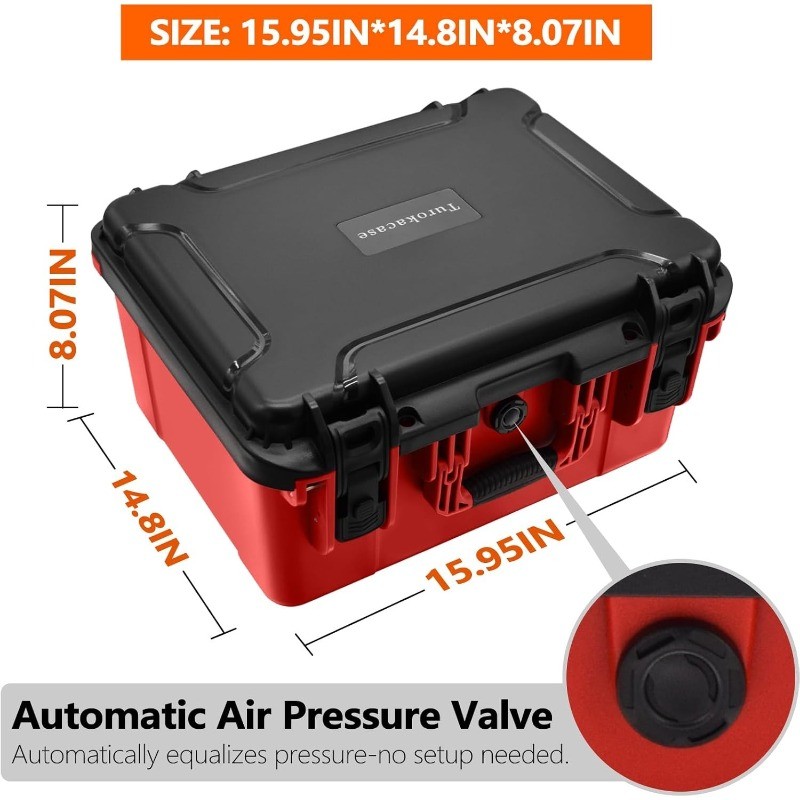Air Compressor Hard Storage Case for Milwaukee M18 Inflator 2848-20 – Waterproof