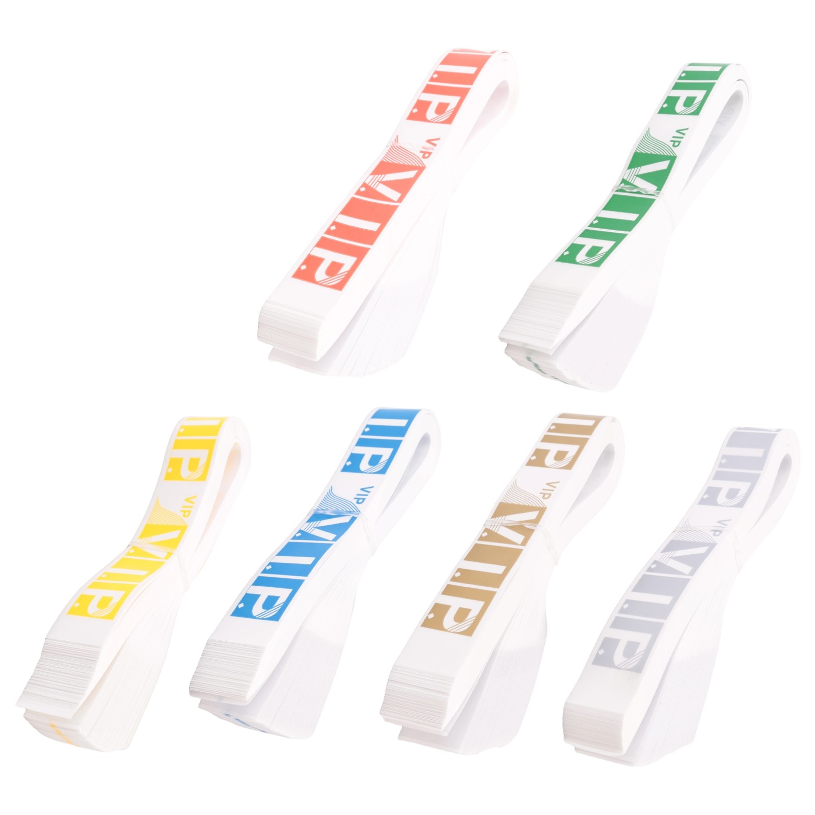 600 Pack VIP Bracelets VIP Wristbands VIP Wristbands Neon Colored1632