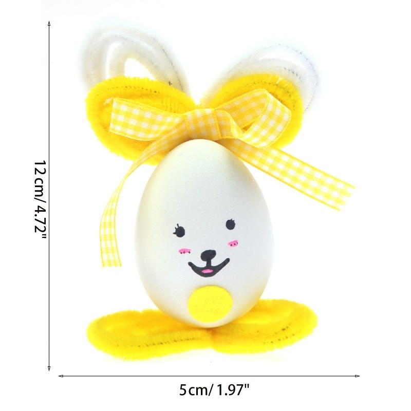 Durable Plastic Simulation Easter Eggs Gifts for Kids Friends Indoor Ornament