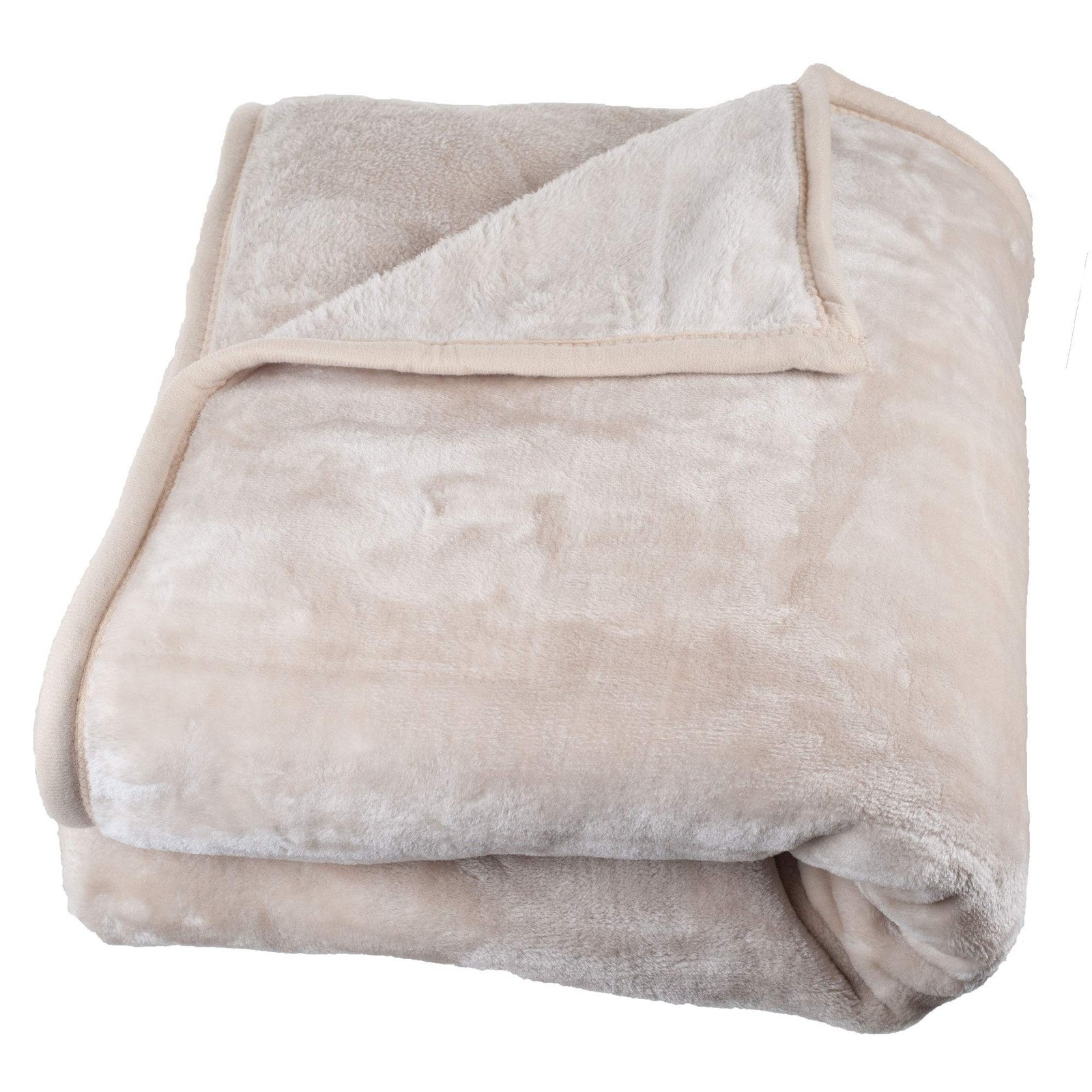 Bedford Home Faux Fur Throw Blanket – Oversized 91×81 Machine-Washable Beddin…