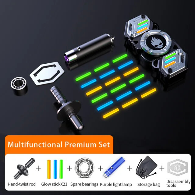 Fidget Spinner Metal Toys For Men Funny Gyro Fingertip Antistress Party Gifts