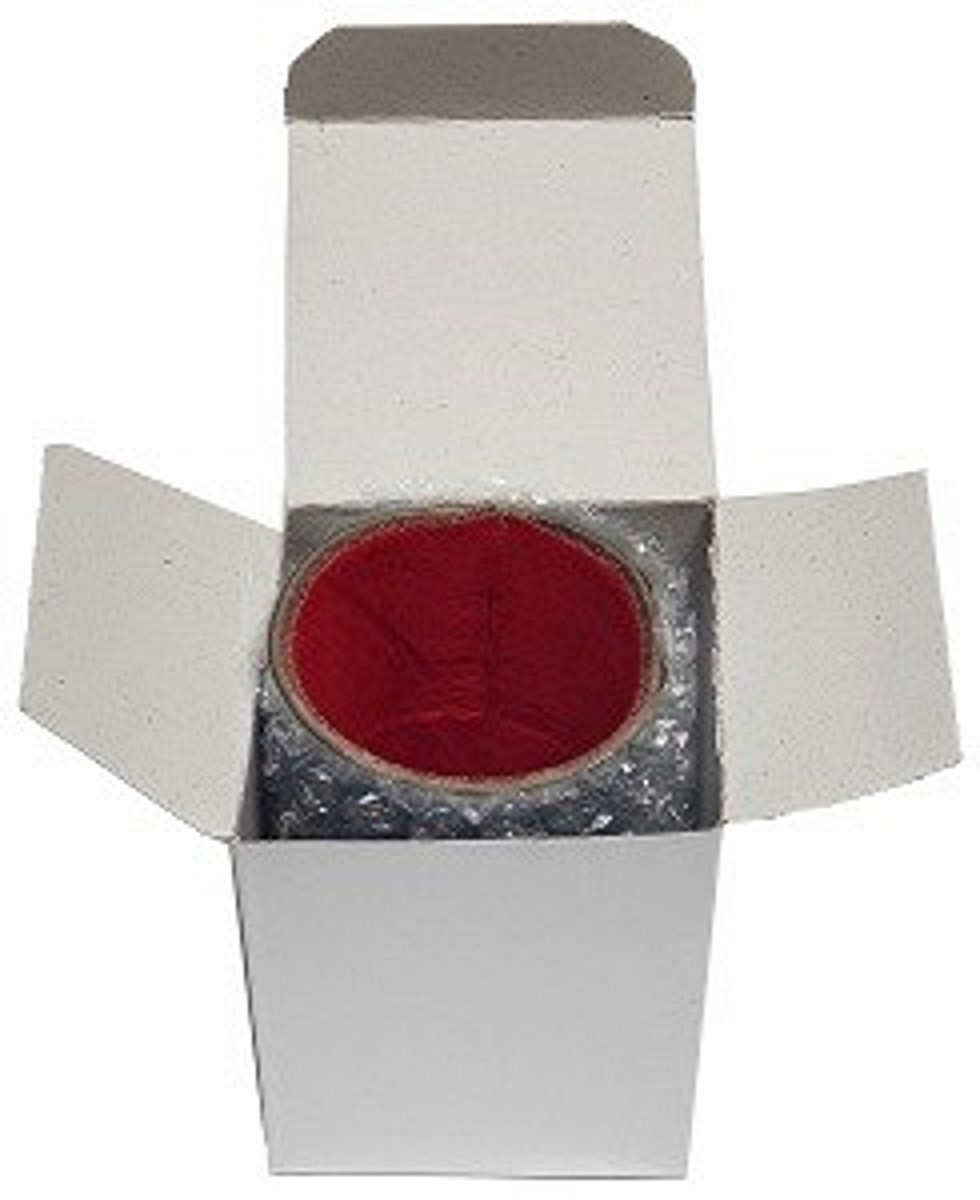 16mm Dice w/Pouches + Genuine Leather Compact Dice Cups Grey w/Red Lining Boxed