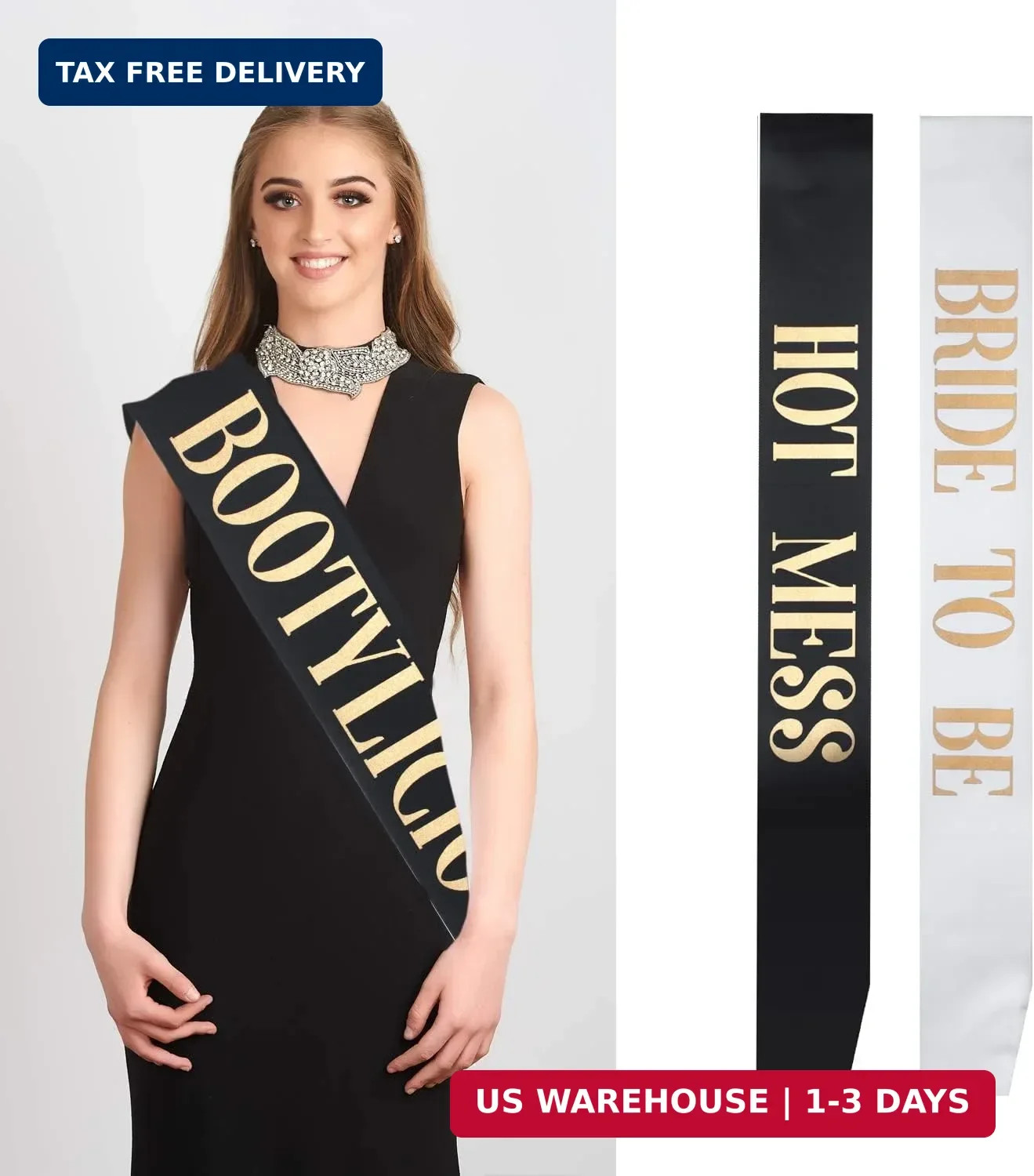 Snsowed 12 Pack- Bachelorette Party Bride To Be Sash- Unique Bride Bridesmaid Sa
