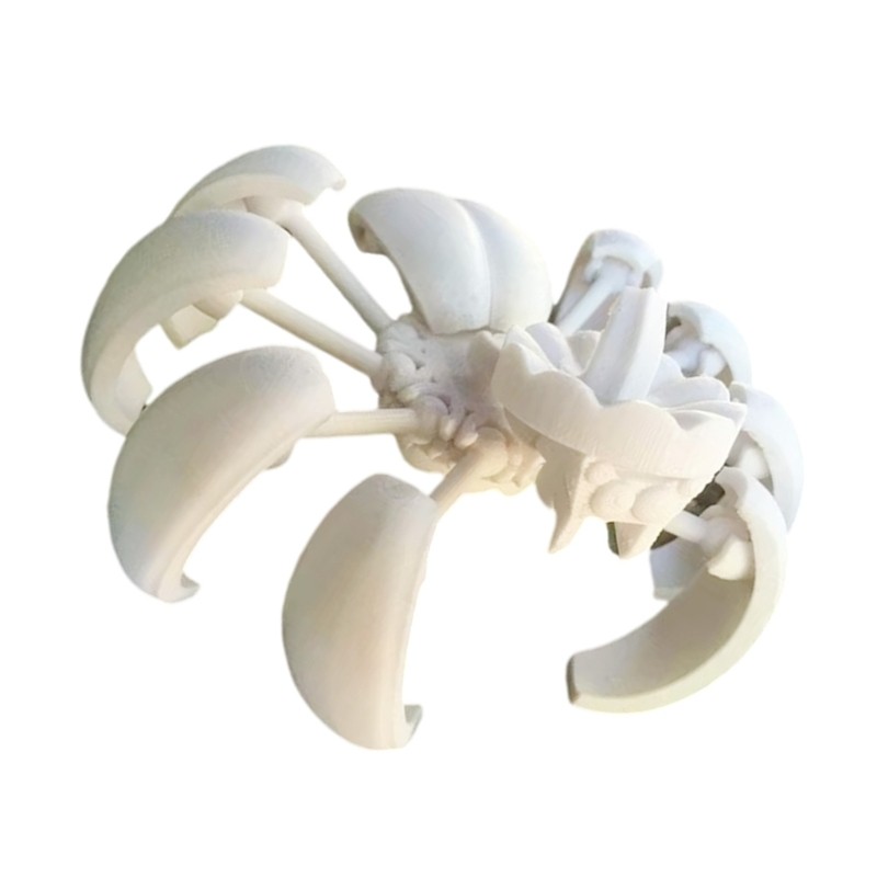 Plastic Halloween Pumpkin Spiders Ornament For Party Outdoor Indoor Decoration