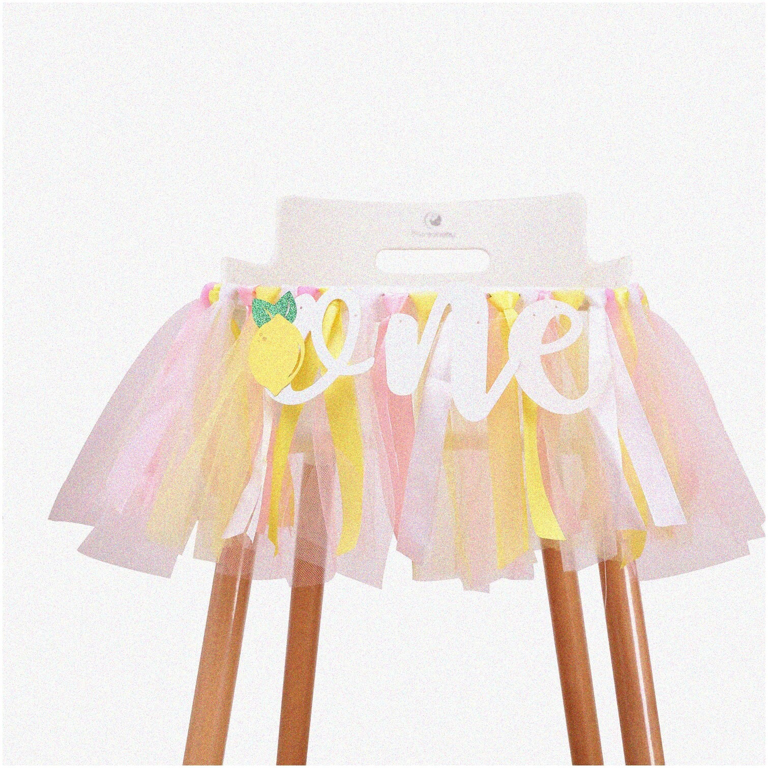 First Birthday Lemonade Dreams Banner and Photo Props