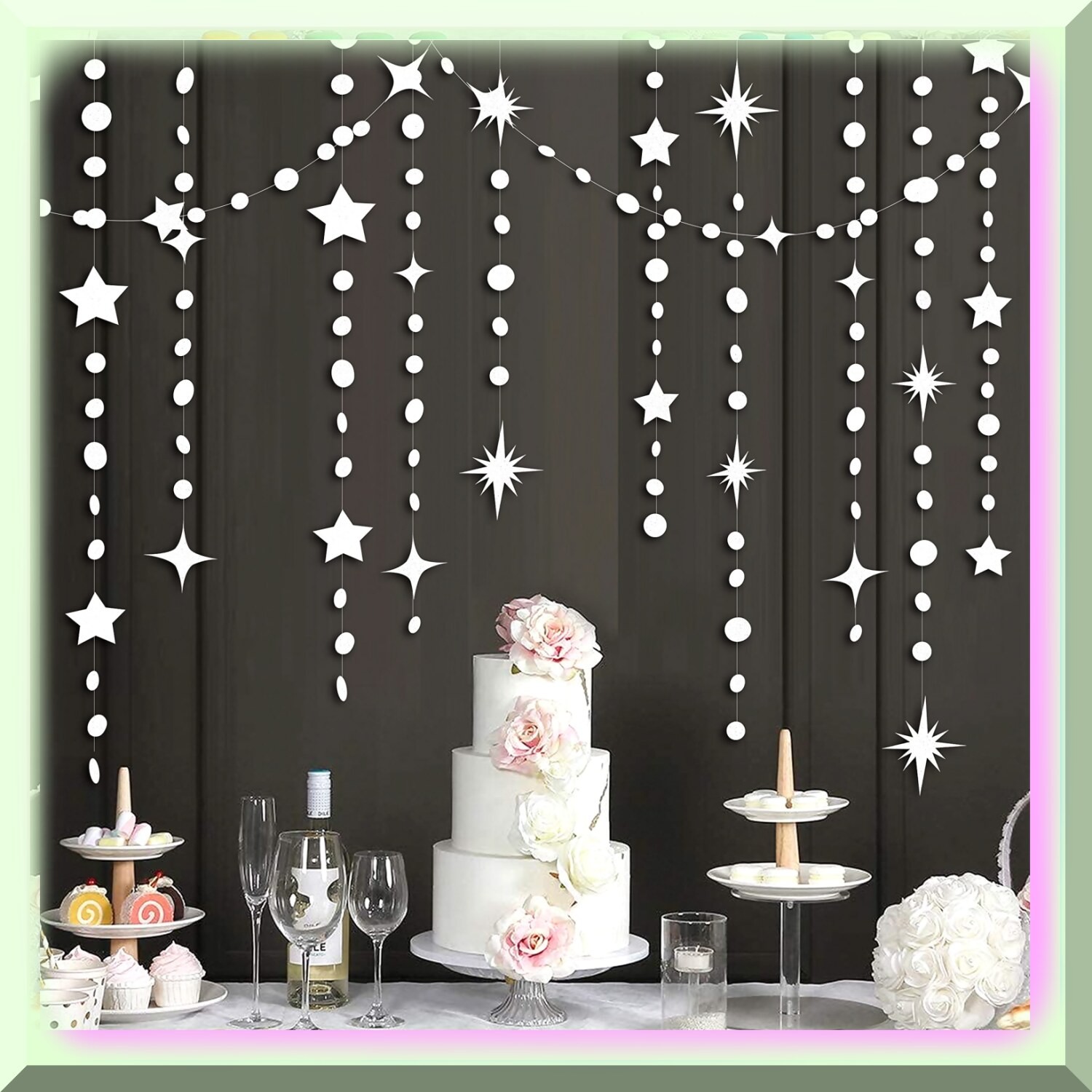 Starry Paper Garland and Bunting Kit