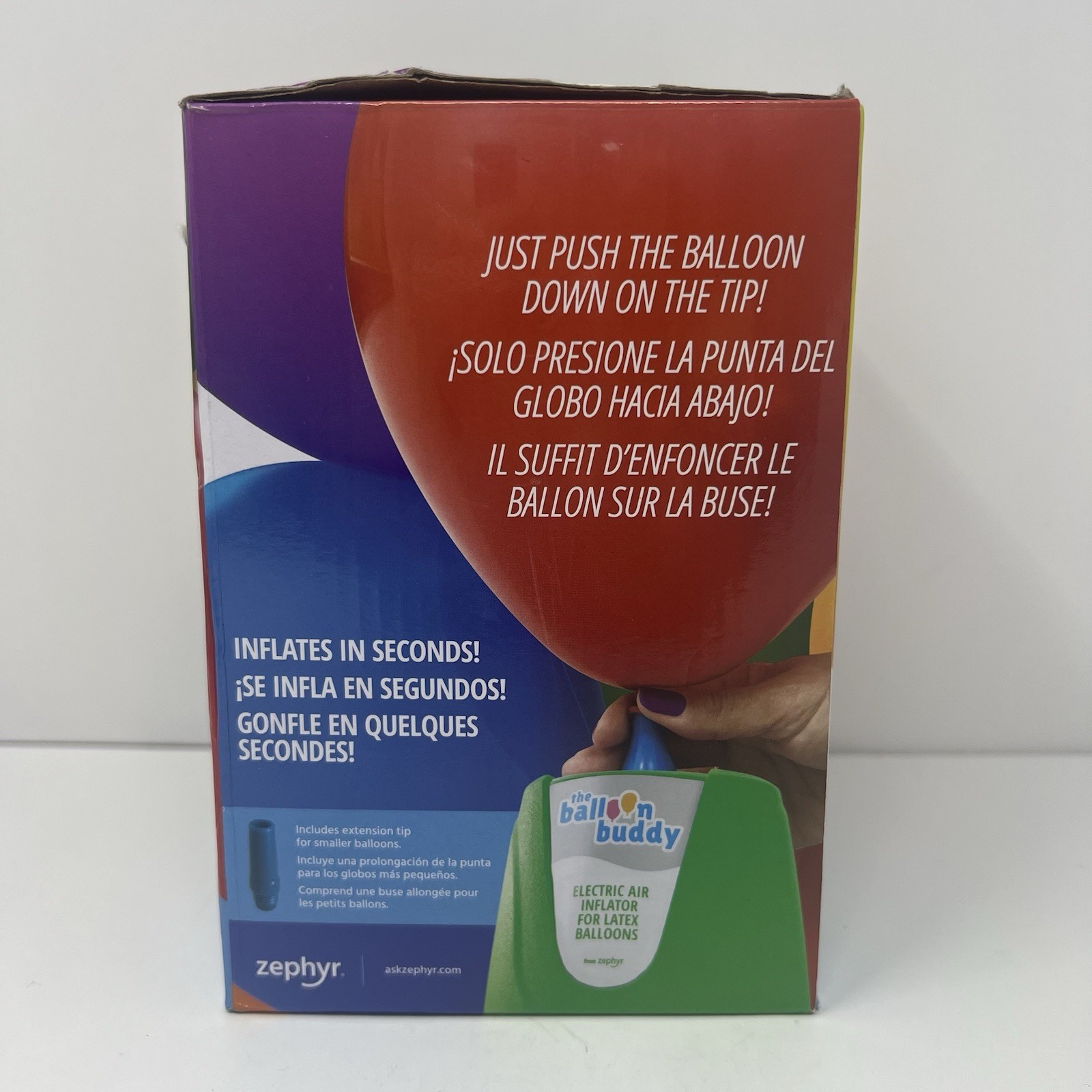 Balloon Inflator Pump Electric Air Blow Up Balloons
