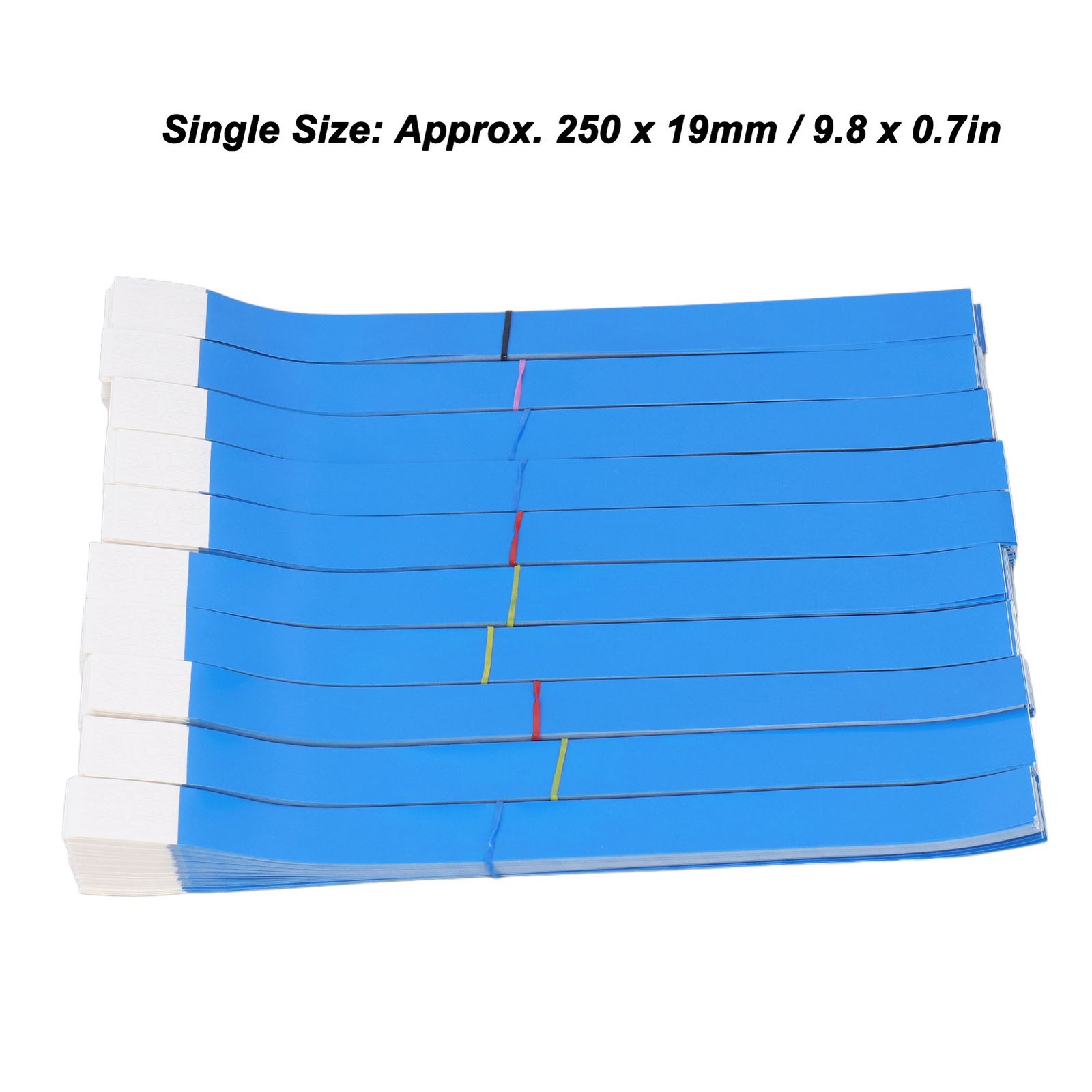 1000pcs Waterproof Disposable Wristbands Adjustable For Events Easy To Use
