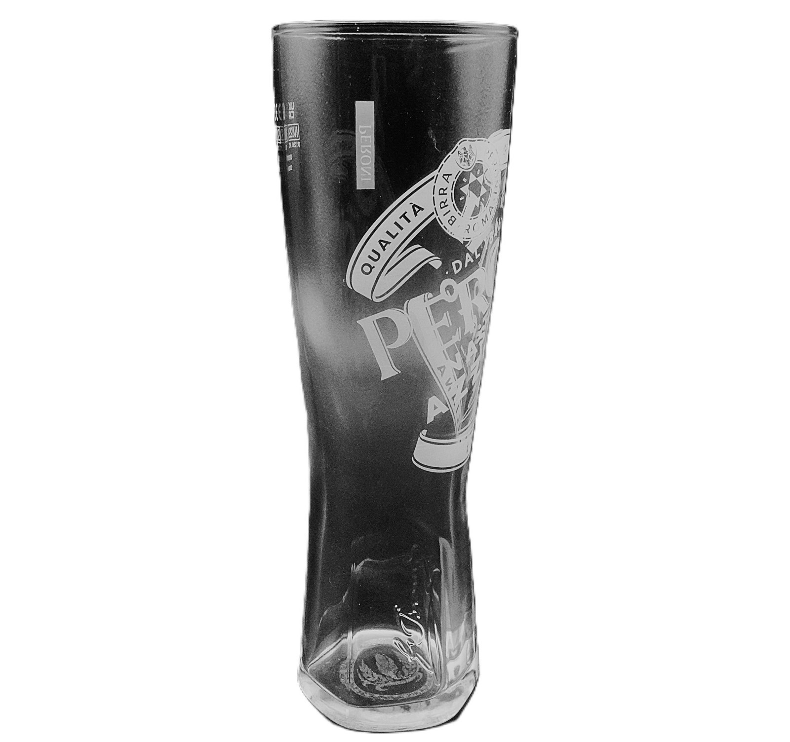 Personalised Christmas Gift Peroni Pint Glass with Your Name or Message Engraved