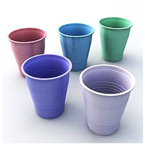 Disposable Plastic Drinking Cups Premium 5oz White Purple Green Pink Blue 1000pk