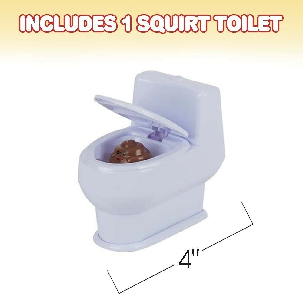 Squirter Toilet Bowl Water Funny Toy ~ GaG Prank Joke Classic Kid Gift