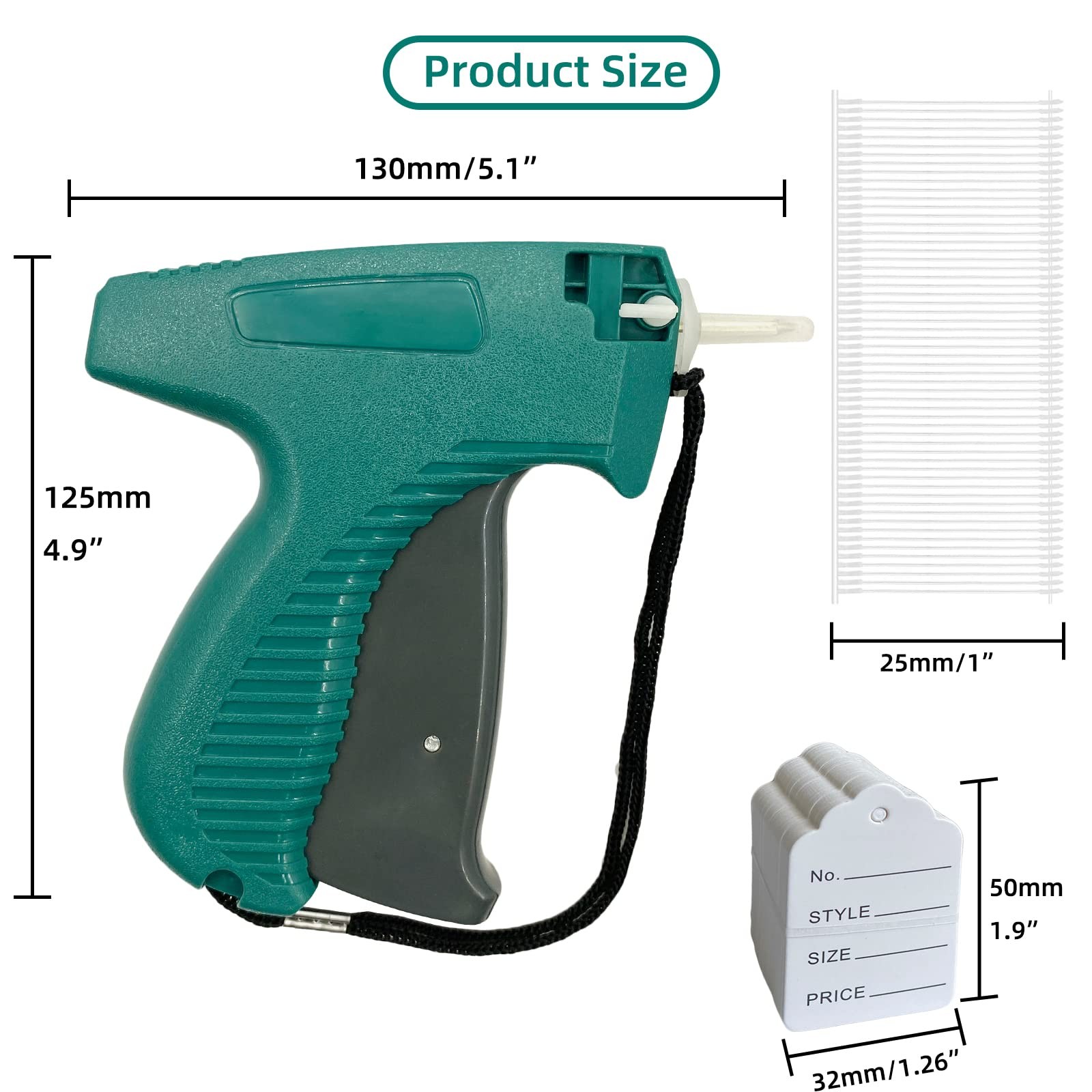 Pistola etiquetadora ropa, colocar etiquetas de precio en prendas de vestir.
