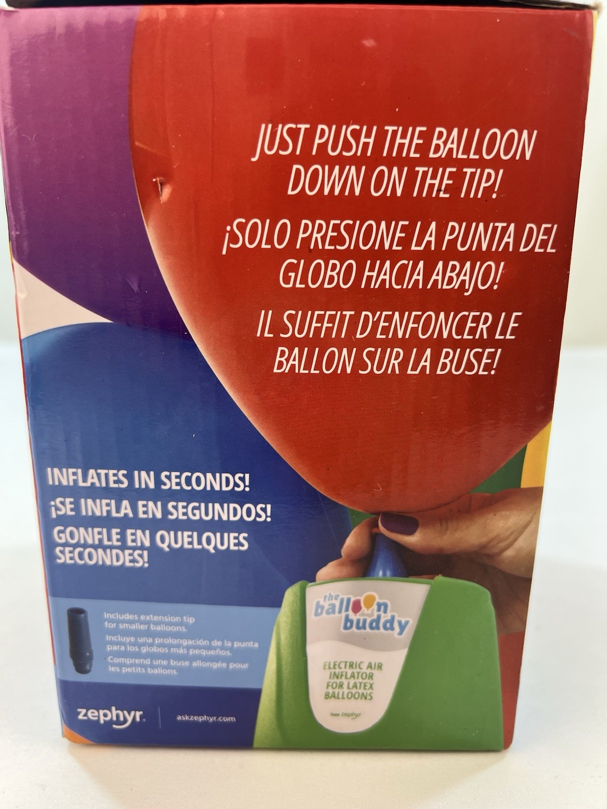 The Balloon Buddy Electric Air Inflator For Latex Balloons