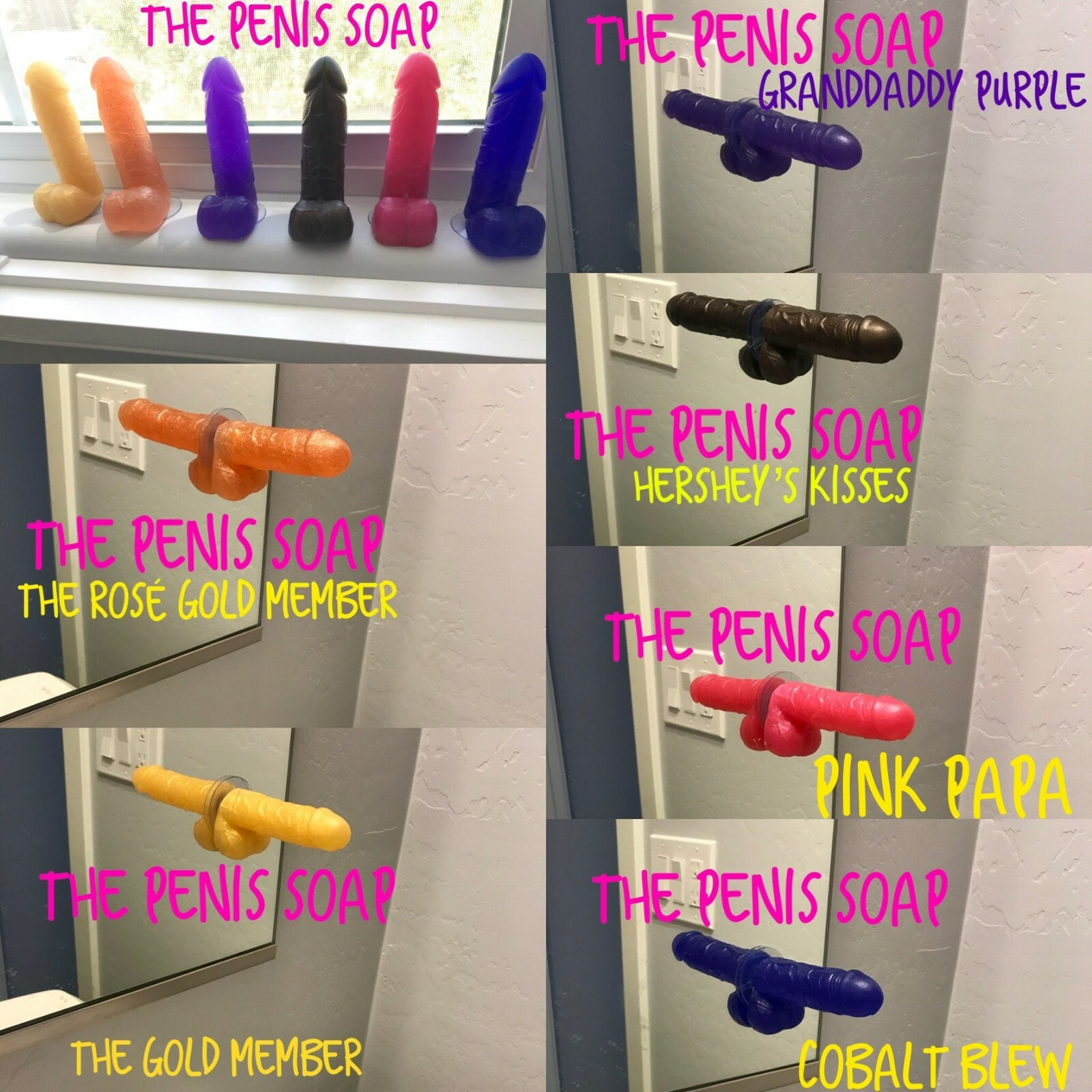The Penis Soap Hershey’s Kisses Penis Hand Soap