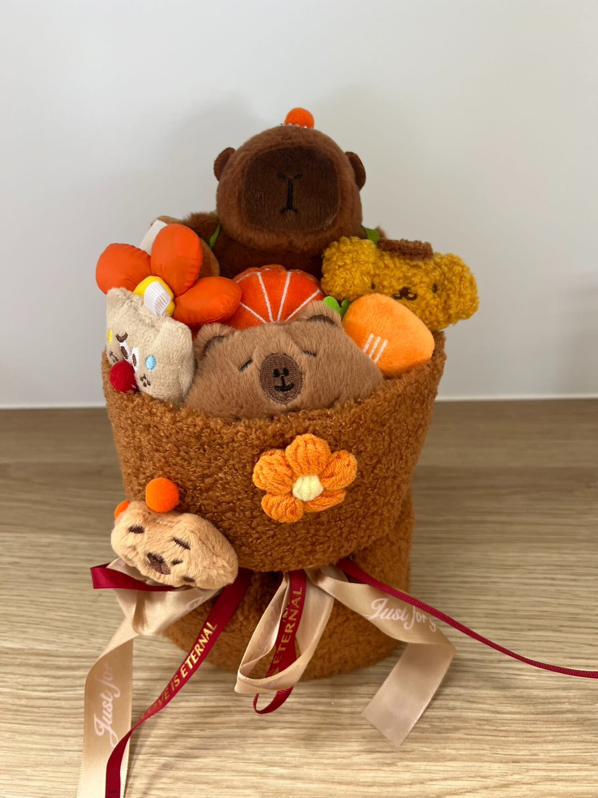 Festive Gift Plush Toy Bouquet, Christmas Present for Girlfriend or Family