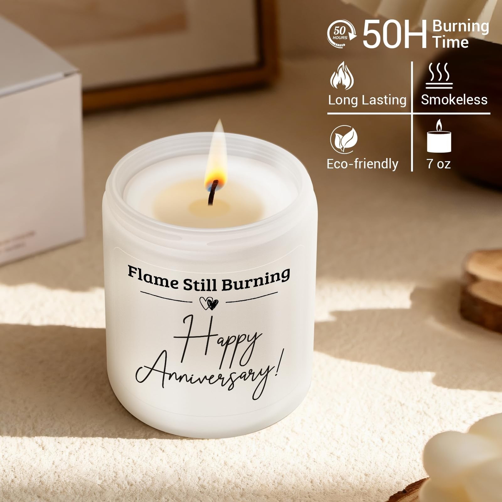 Anniversary Candle Gifts for Women, Aniversario Gifts for Men, Women & Couple…