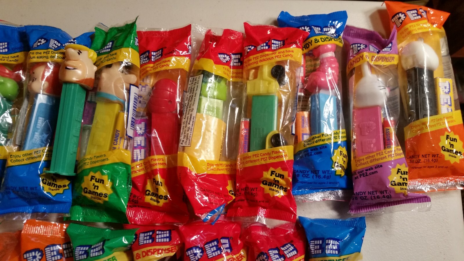 Pez Bag Candy Dispensers Complete Your Collection