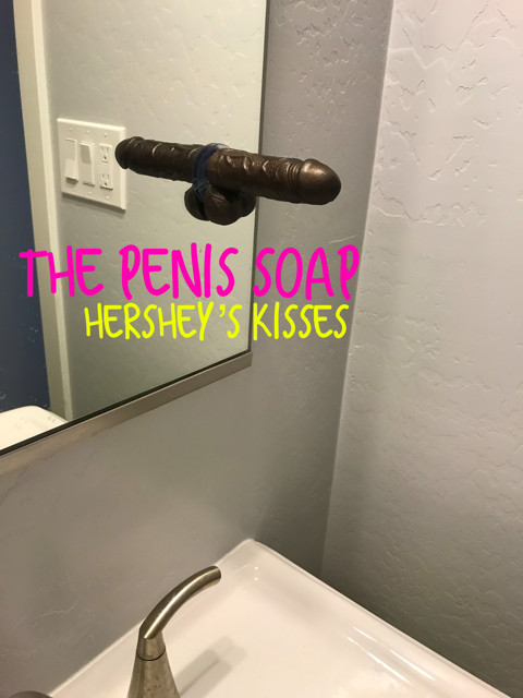 The Penis Soap Hershey’s Kisses Penis Hand Soap