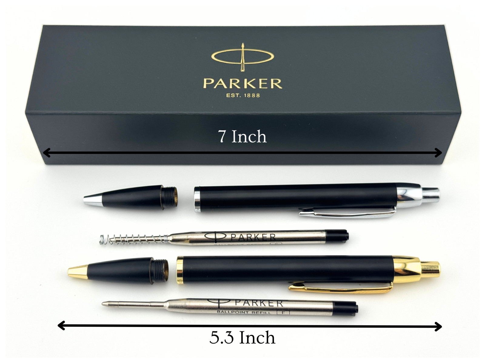 Personalized Bamboo Wood Ballpoint Pen Executive Custom Engraved Christmas Gift