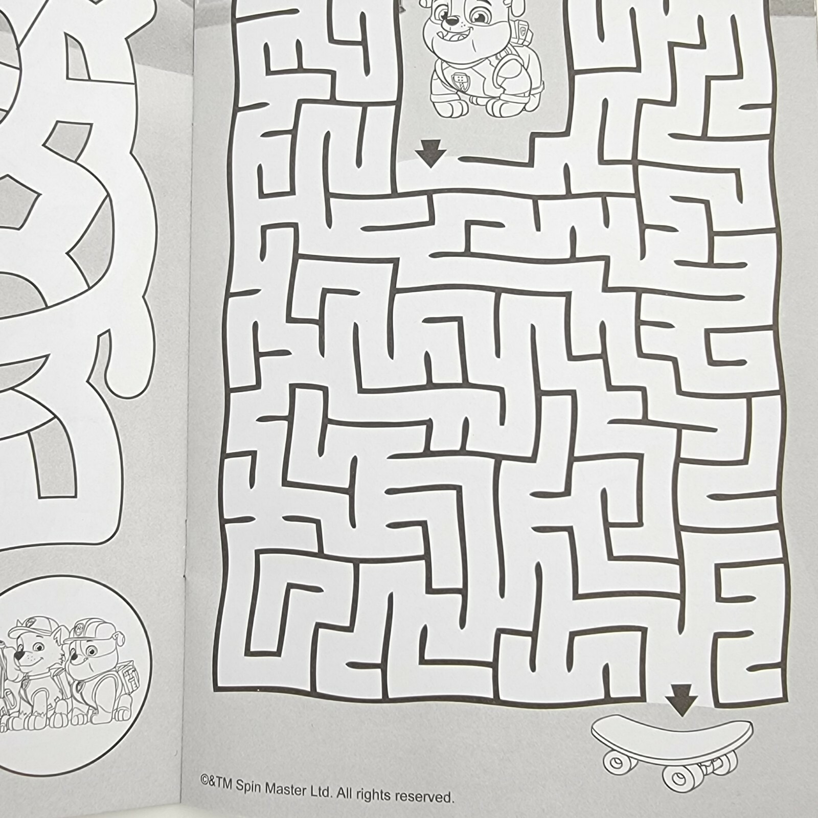 4 Nickelodeon PAW PATROL Maze Mania Activity Book Birthday Party Gift Basket 3+