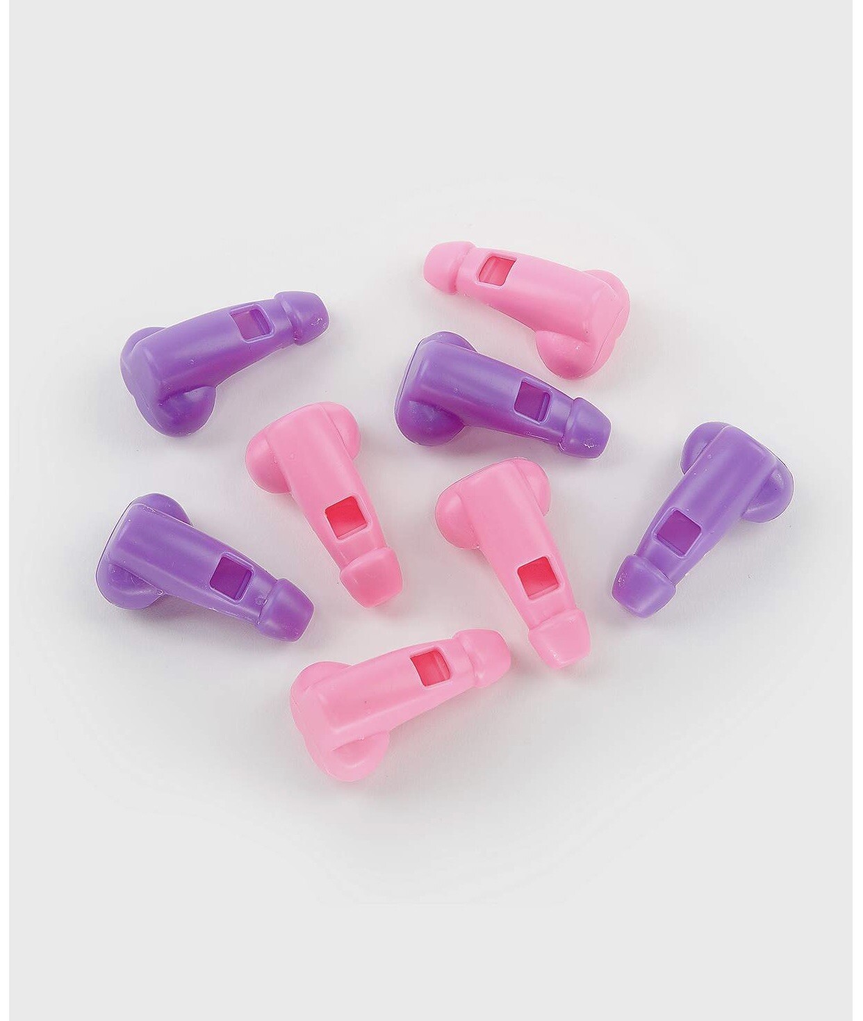 Bachelorette Party Favors 8 Pecker Whistles Per Pack Choose Color