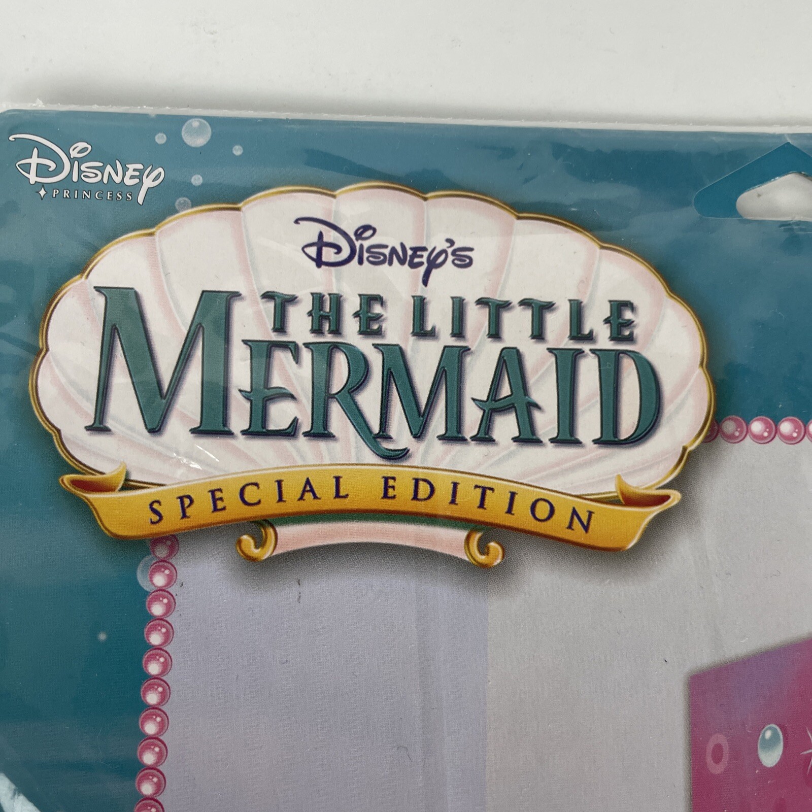 Disney Vintage Little Mermaid Original Party Game Hallmark New Ariel Stickers