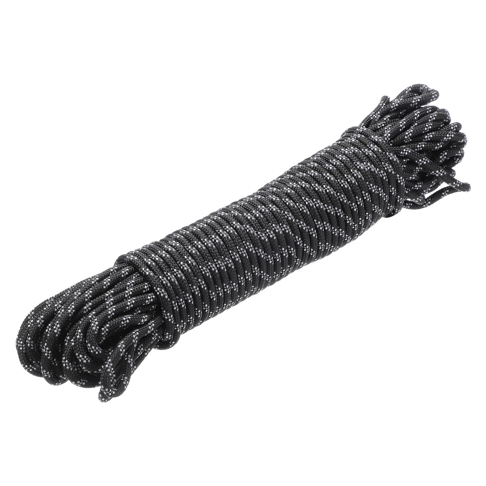 1/4″ 30m Black Nylon Braid Rope