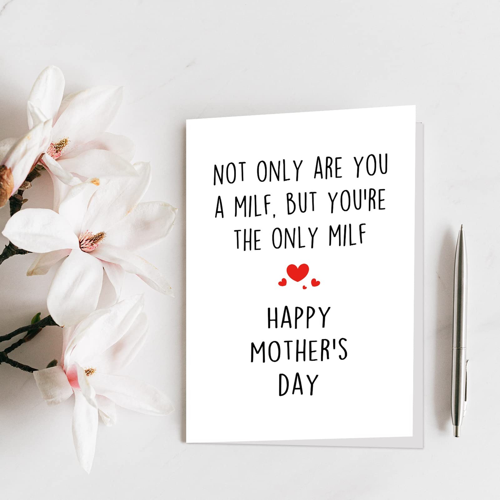 Qiliji Naughty Mother’s Day Card for Wife from 8 inches x 5.3 inches, #14