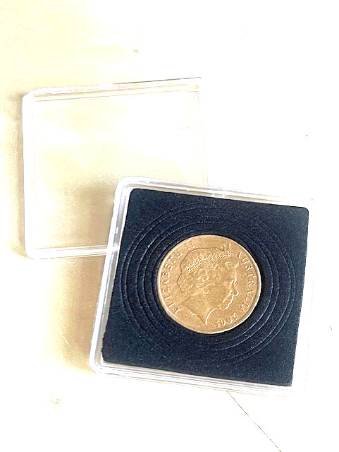 Birthday Present 21st, Unusual Gift 2005 AUSTRALIAN Birth $1 Coin