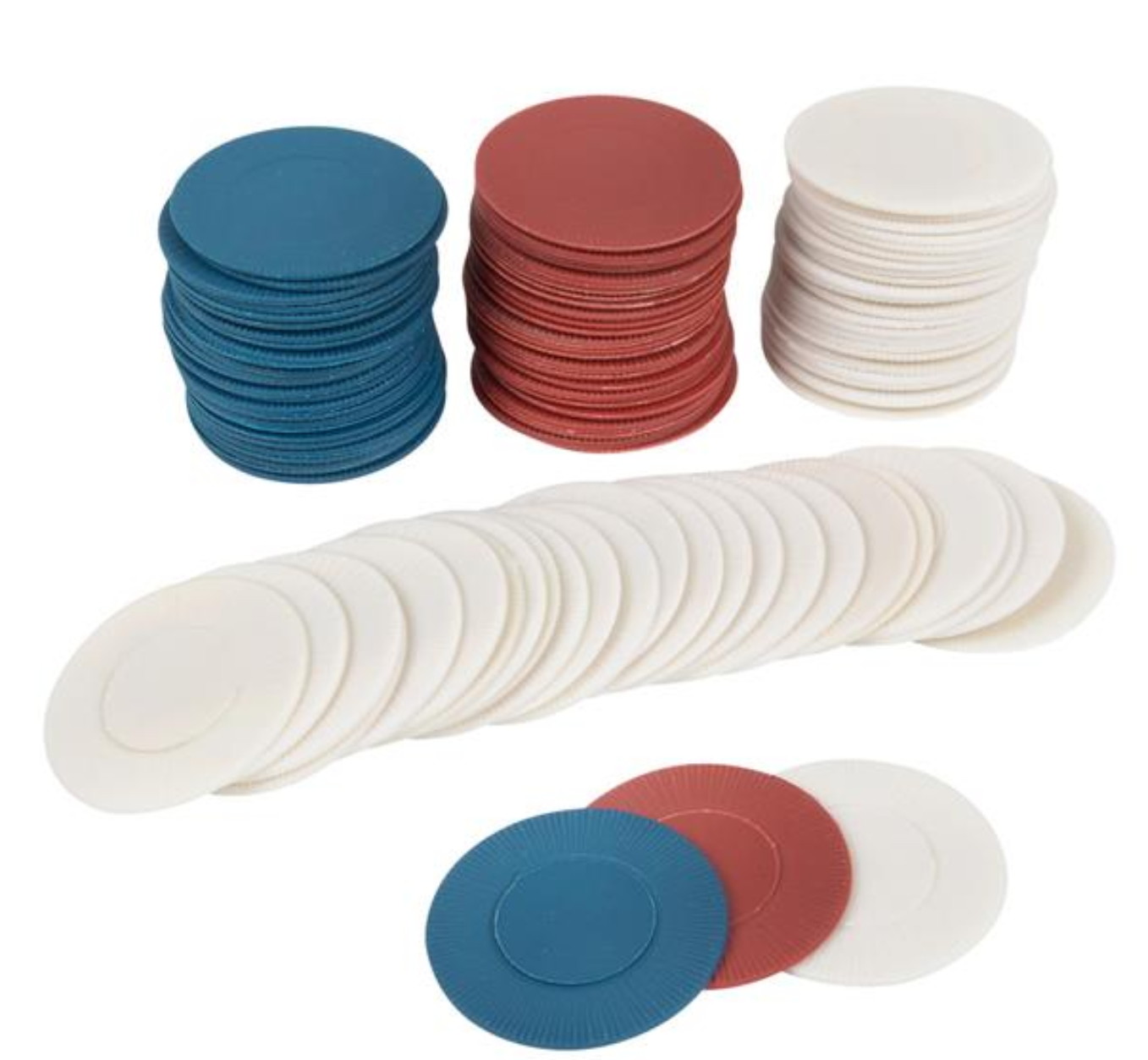 100 Plastic Poker Chips Party Favors Gift Bulk Wholesale